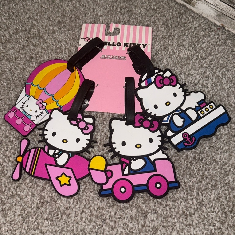 Sanrio hello kitty luggage tags